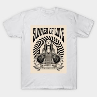 Summer of Love 1969 Print T-Shirt